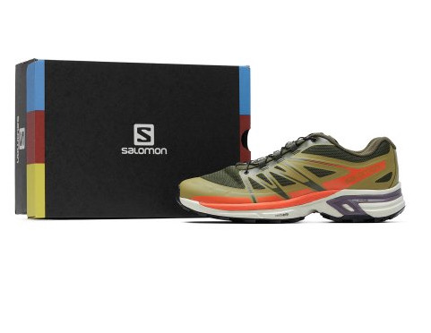 살로몬 XT윙스 2 올리브 나이트 새상품 265