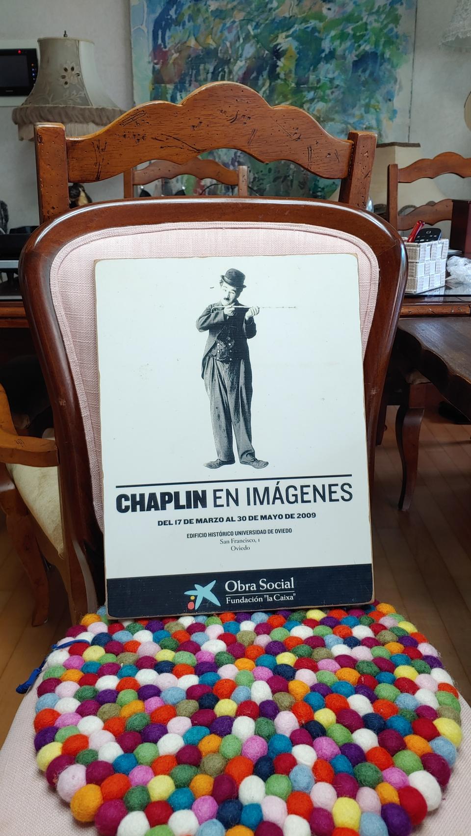 극희소품 찰리채플린 포스터판넬