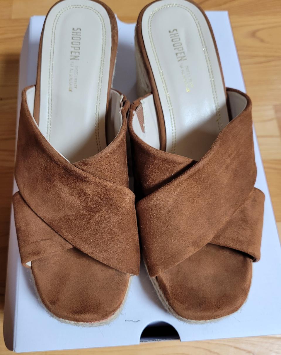 슈펜 통굽 웨지힐