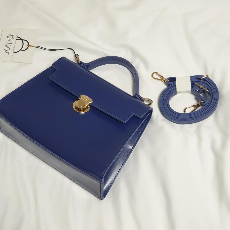 새상품 여성 블루 토드백/숄더백