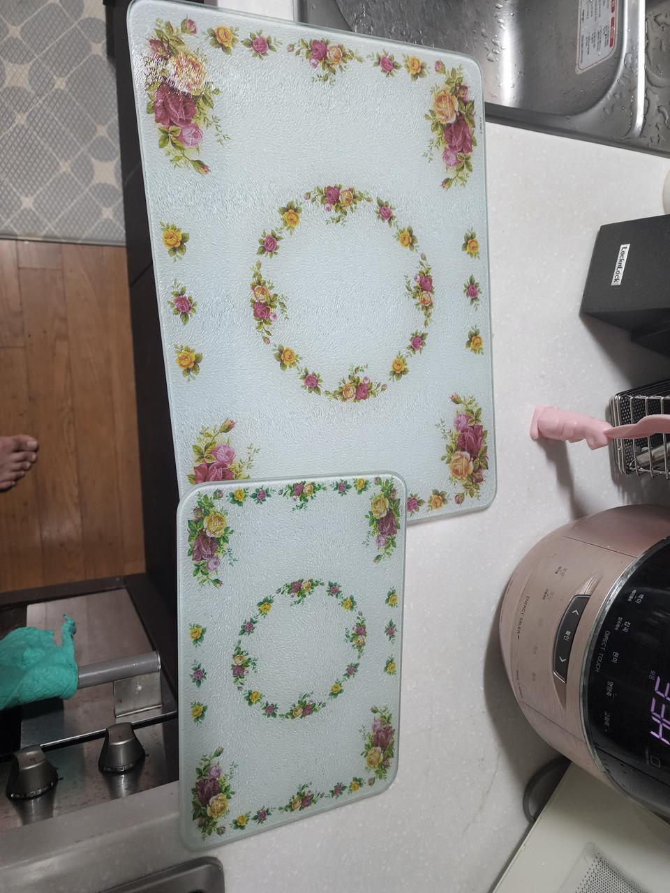 강화유리 도마(대,소)