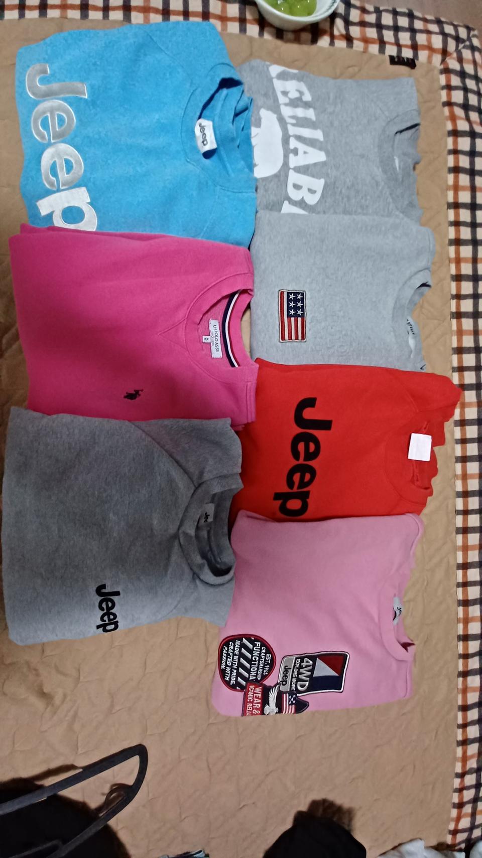 지프 맨투맨 m 사이즈