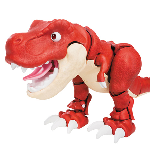 공룡 프라모델 (레드)