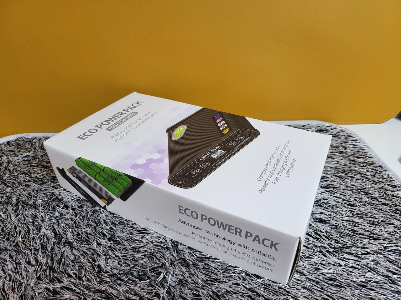 최신형*에코파워팩 라이트슬림 S8* 블랙박스 보조배터리 /출장설치