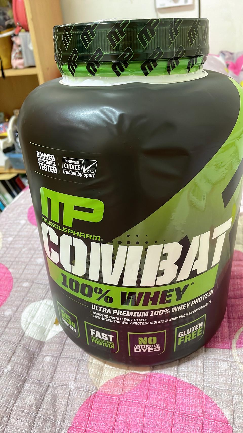 컴뱃 100WHEY 초콜릿밀크 미개봉