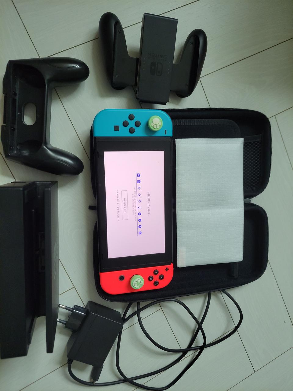 닌텐도 스위치 배터리 개선판(블루/레드)