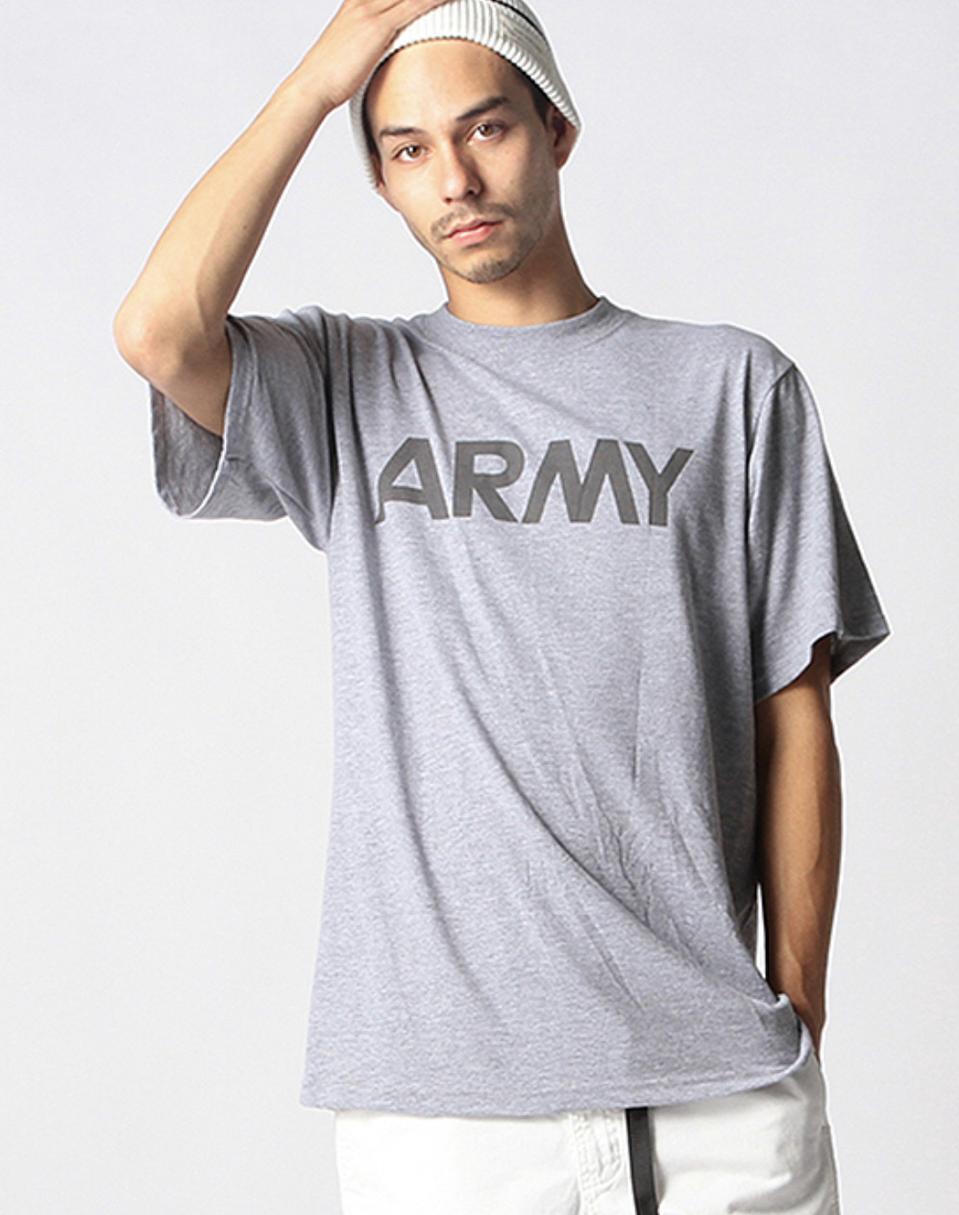 USED 미군 PT 티셔츠 A급