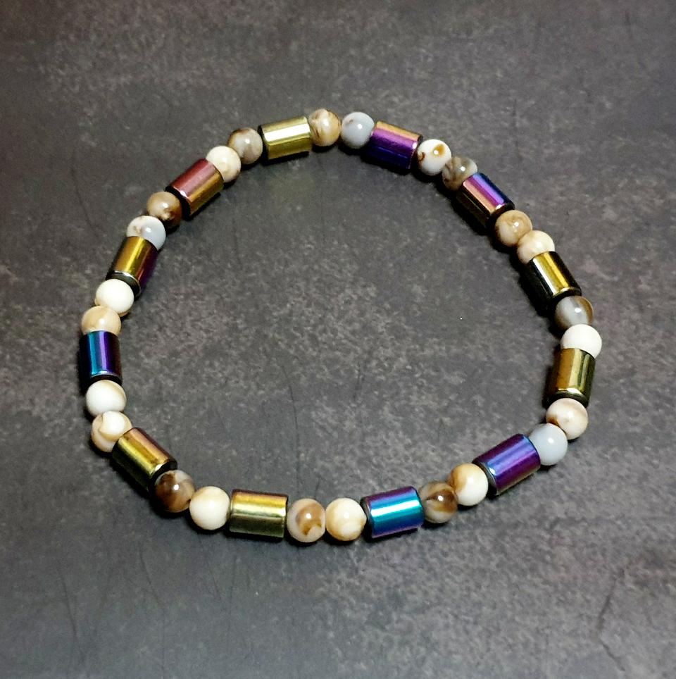 (당일발송)발찌 건강 자석 홀로그램 여자 소품 빈티지 엔틱