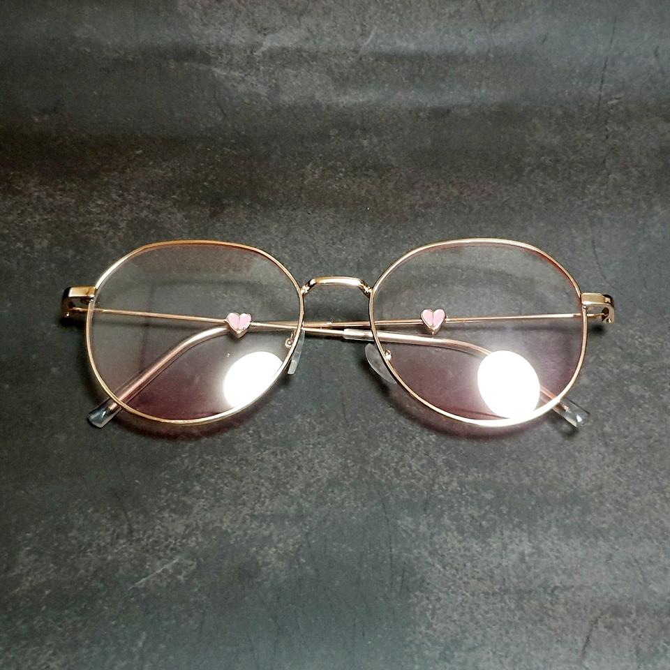 (당일발송)초경량 핑크블러셔 하트 안경 안경테
