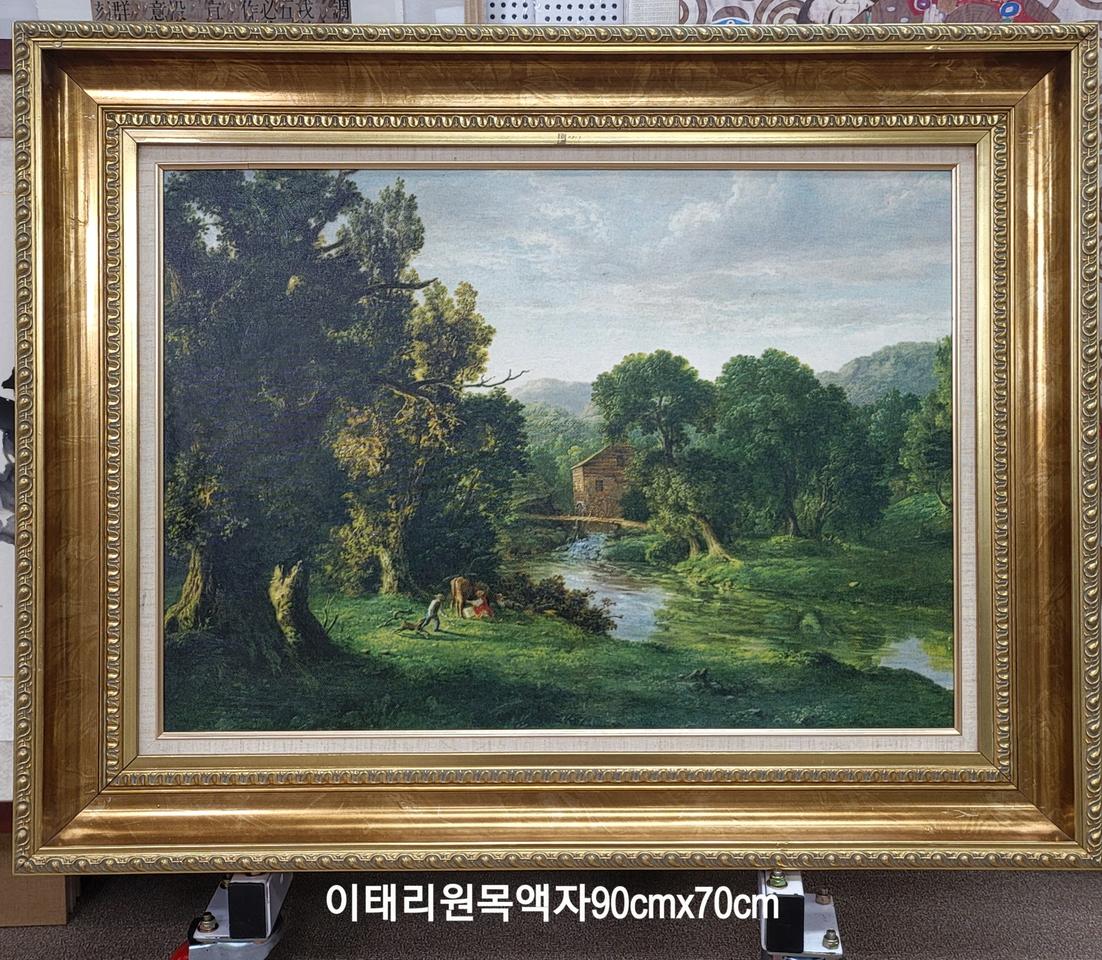 서양화고급원목액자