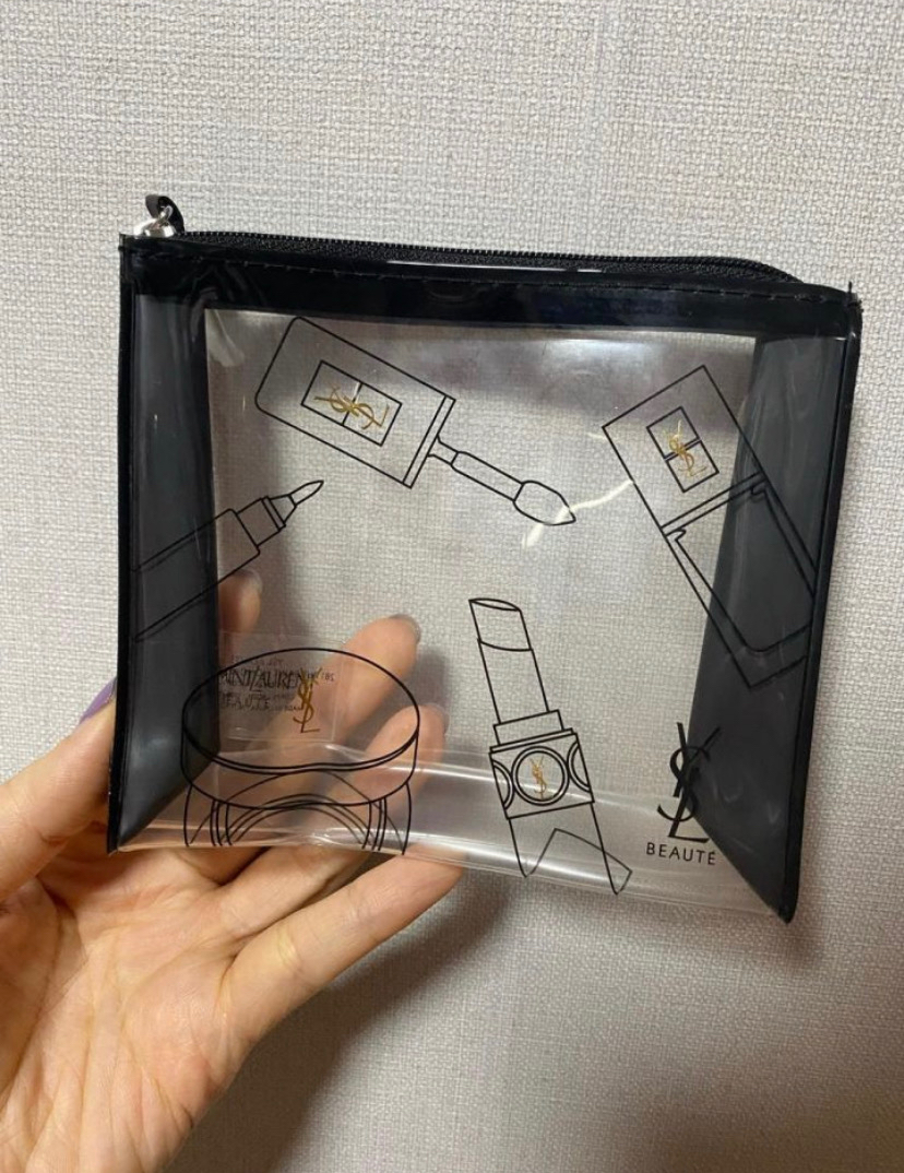 입생로랑 투명 파우치