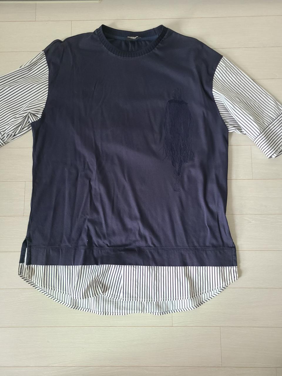 송지오옴므 셔츠 반팔티 100