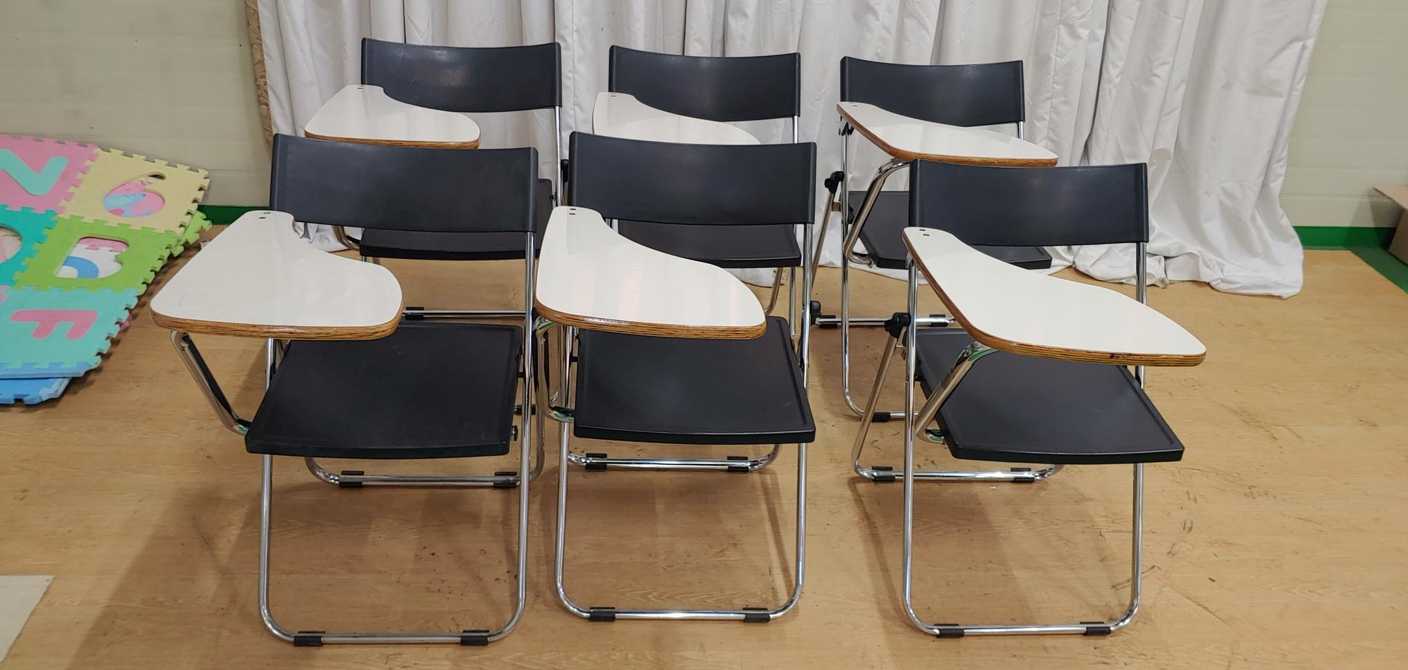 접이식 책상의자 접이식 책걸상 접의식의자 배송가능