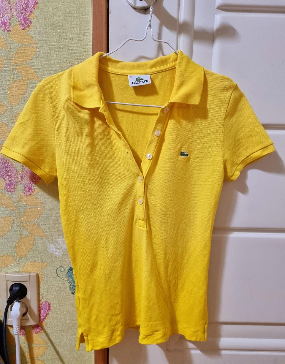 (3번착용) 라코스테 카라티 반팔티 정품 폴로티 pk티