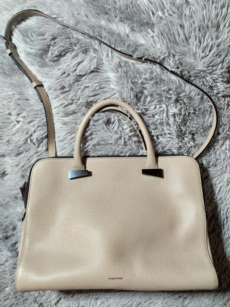 rouge & lounge 베이지 숄더백
