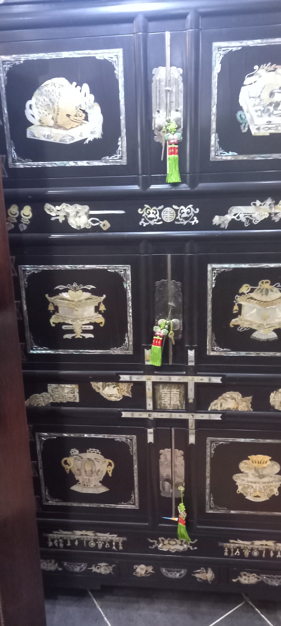 고가구명품안동옥문갑 서랍4단장