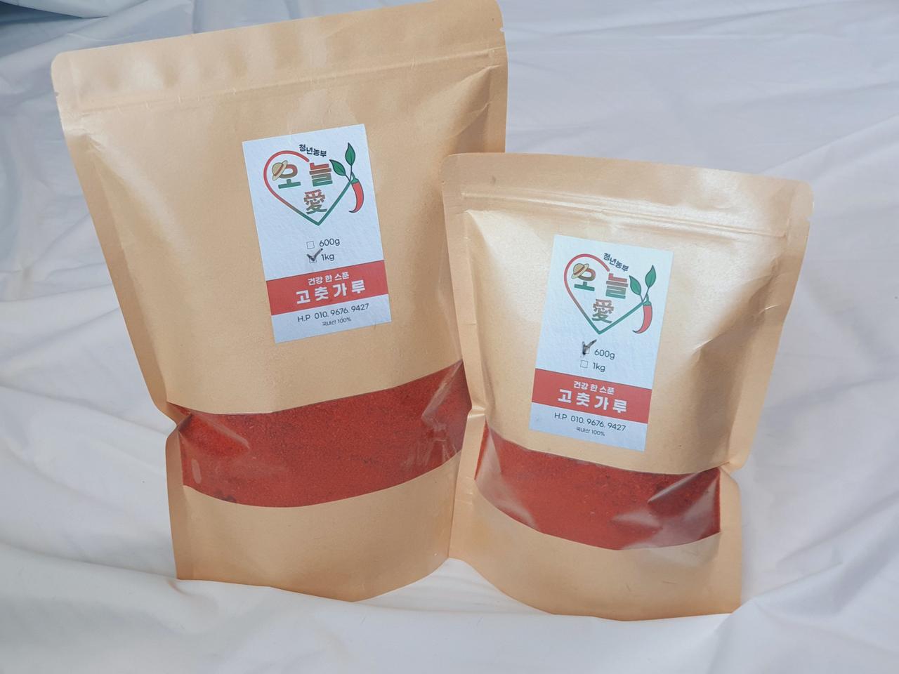 2023년 햇고춧가루 판매!! 1근600g-15,000원