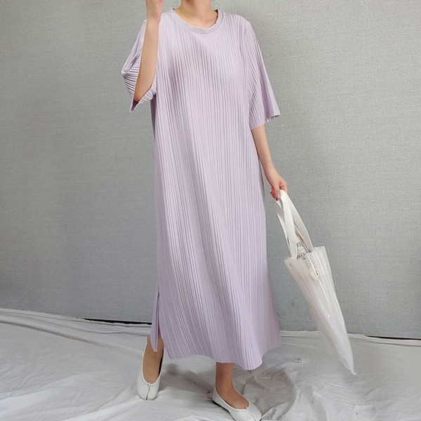 롱프리츠 루즈핏 원피스 / 임부복가능