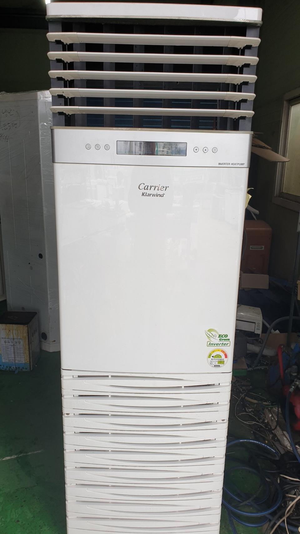 40평 캐리어 초절전인버터 1등급 냉난방기 냉온풍기 중고