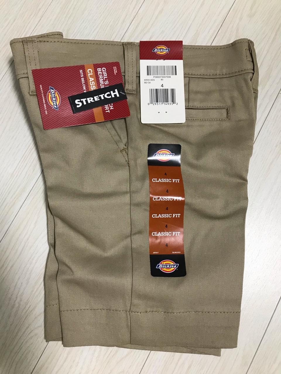 디키즈 키즈사이즈4 반바지