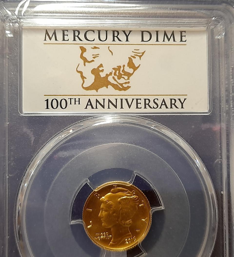 미국 PCGS SP70등급 그레이딩.