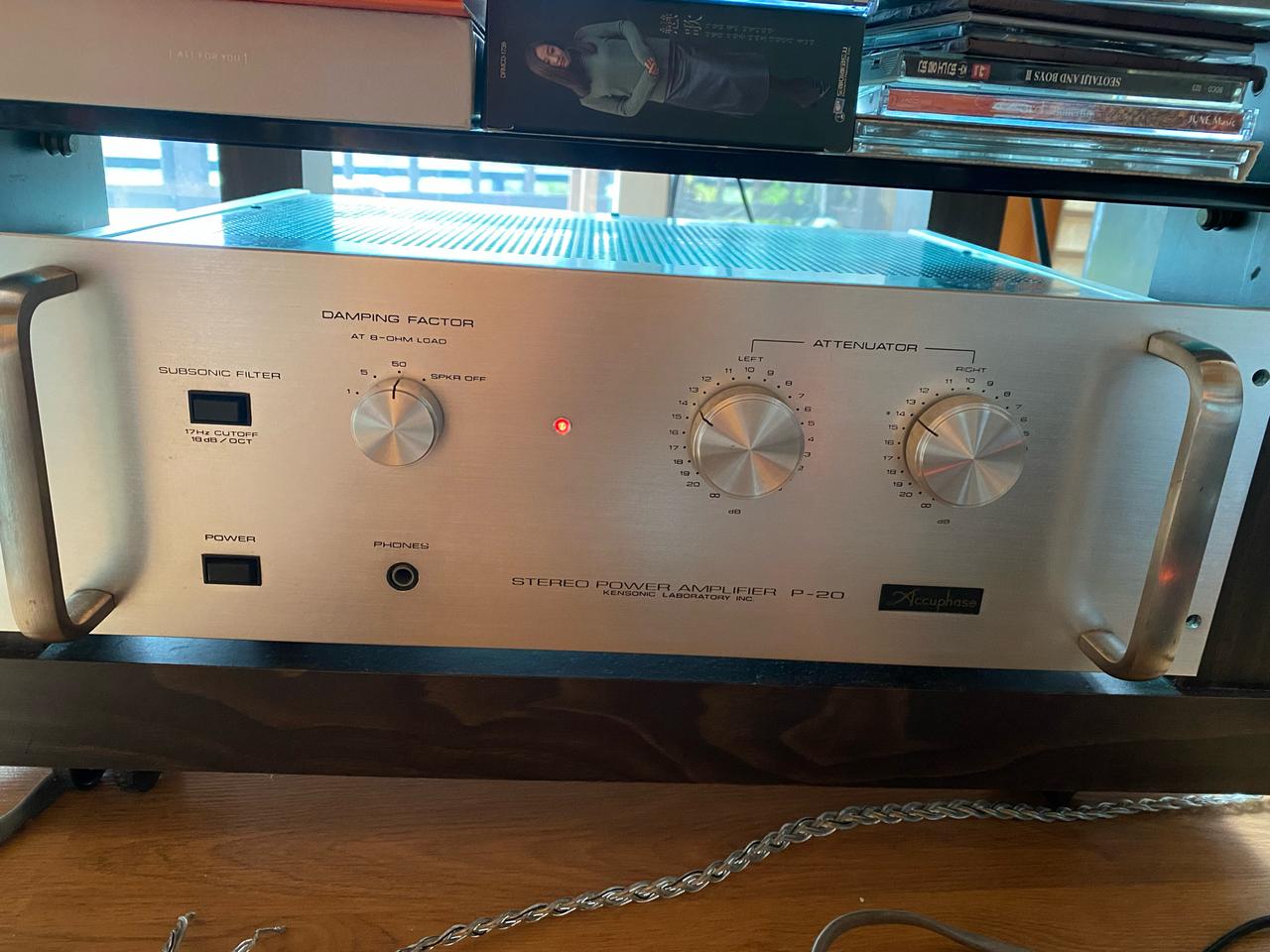 일본 최고브랜드 아큐페이즈(Accuphase) P-20
