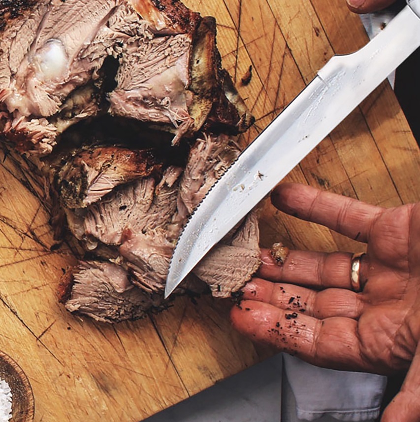 낭만캠핑 바비큐 야외 그릴 스테이크 칼 바베큐칼 캠핑용요리칼 캠핑식도 주