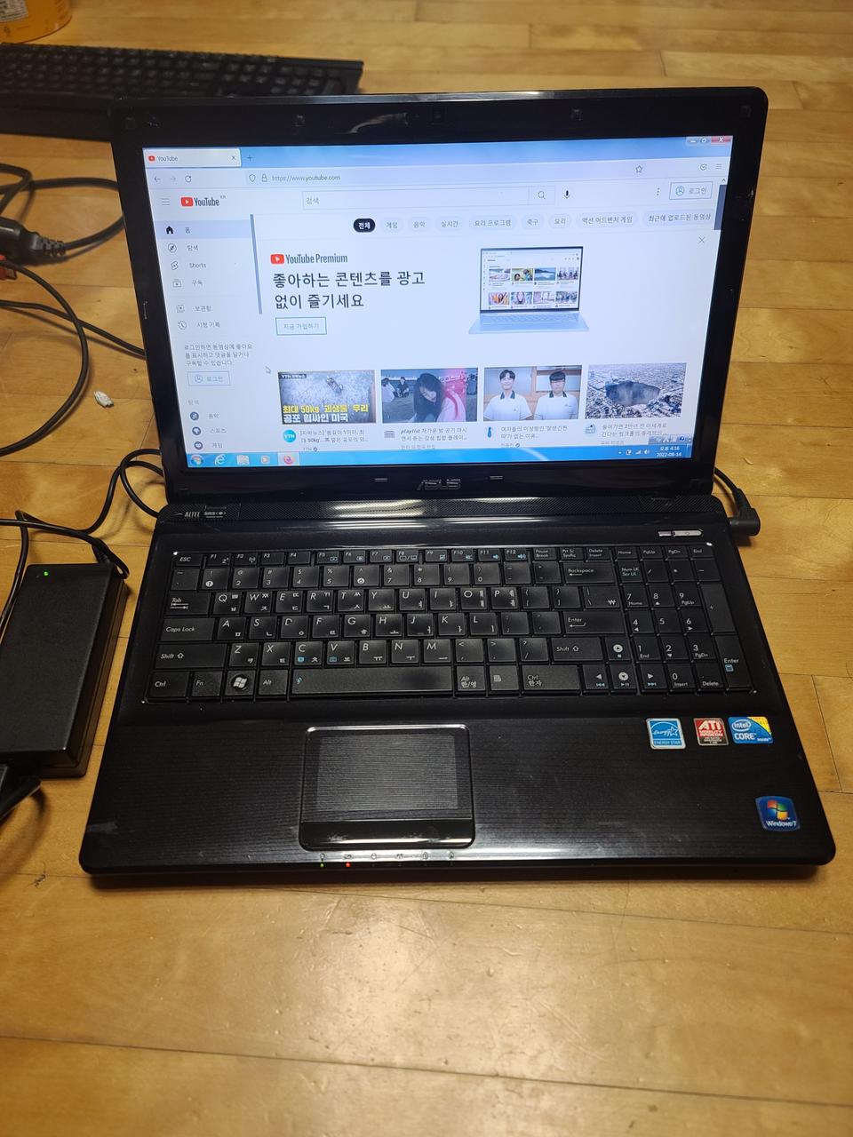 ASUS A52J 노트북 팝니다 i3-380m