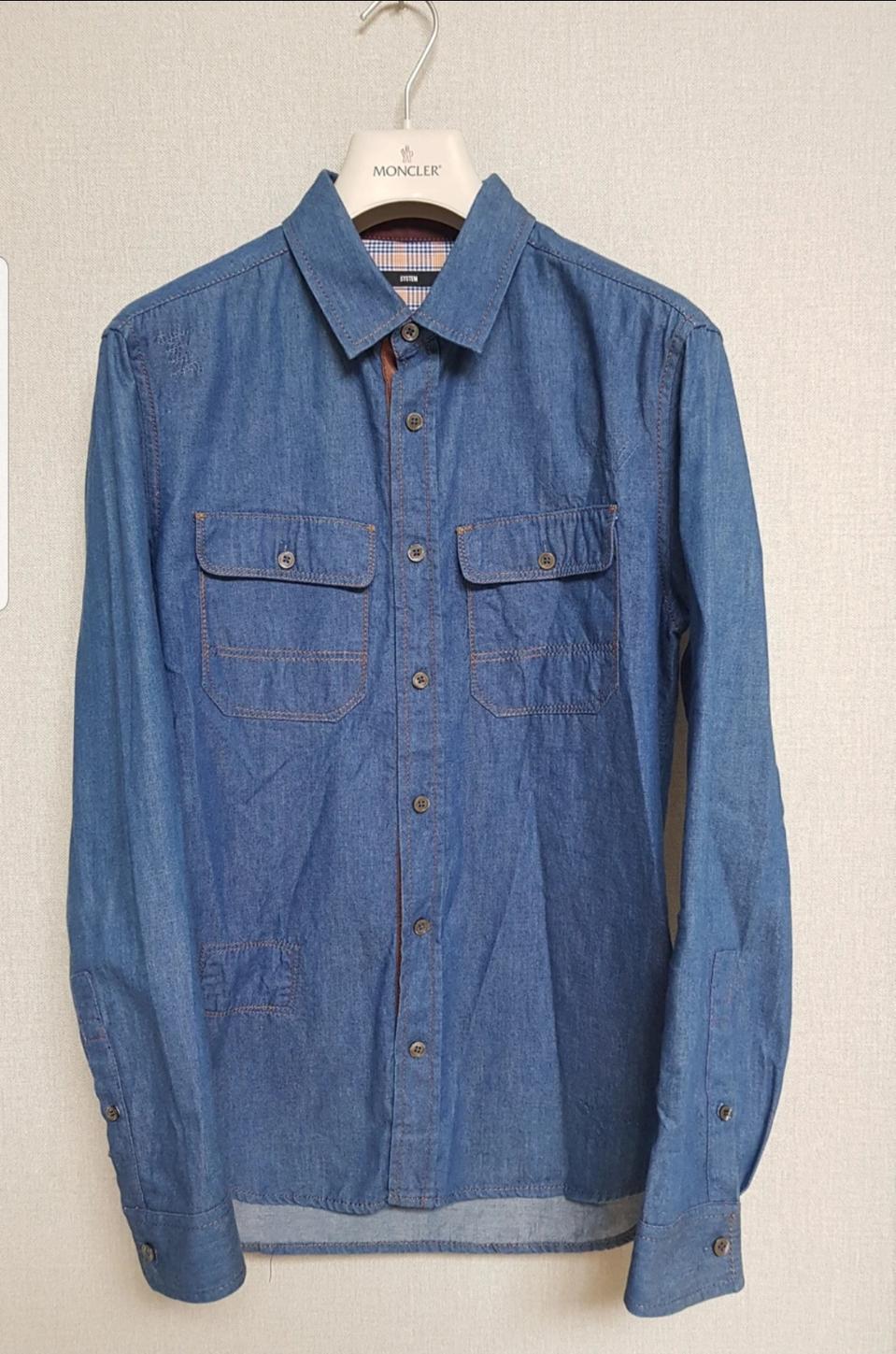 한섬 시스템 옴므 청남방 95