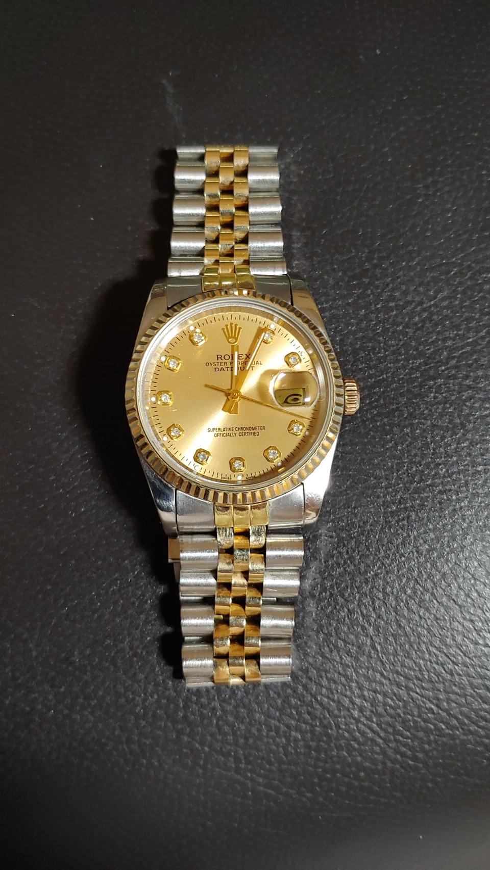 로렉스 금시계, 무브 부로바 정품 36mm