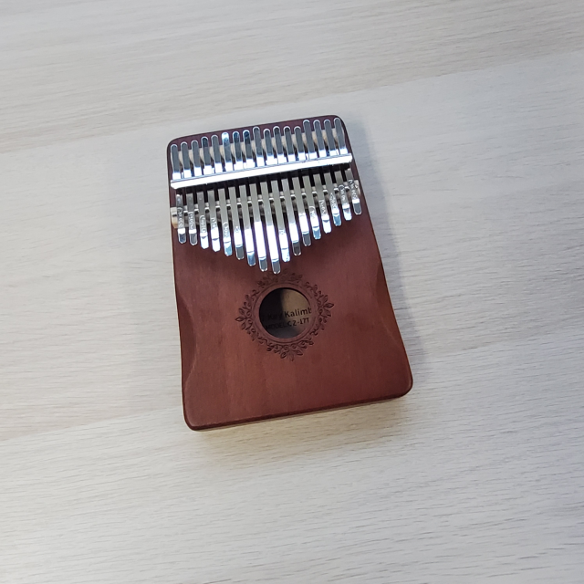 17음계 마호가니 나무 칼림바