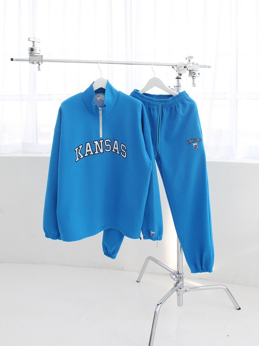 무료배송 이중합포 반집업 트레이닝세트 츄리닝세트 밴딩바지 조거바지 아노락