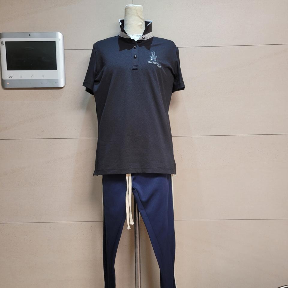 피터잰슨 블랙 골프티 95/66