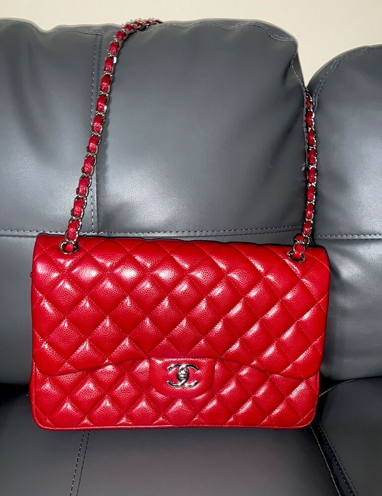 [정품/풀구성] 샤넬 타임리스 페이던트 체인백 클래식 미듐