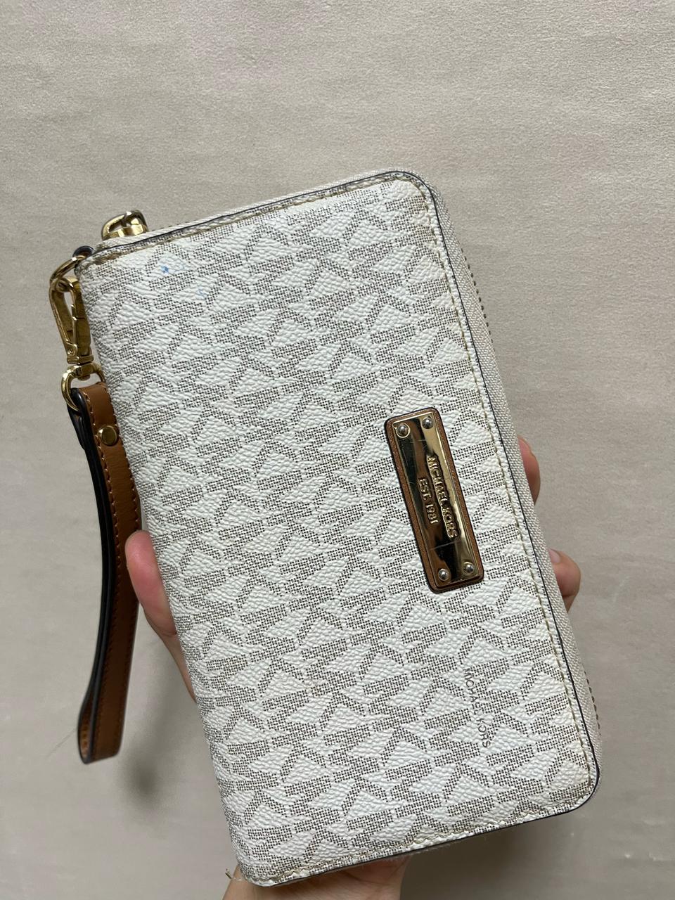 마이클 코어스 signature 여성 장지갑