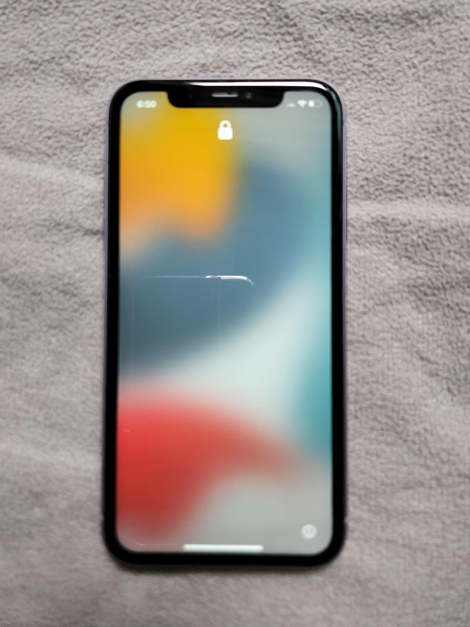 아이폰11 64기가 자주색