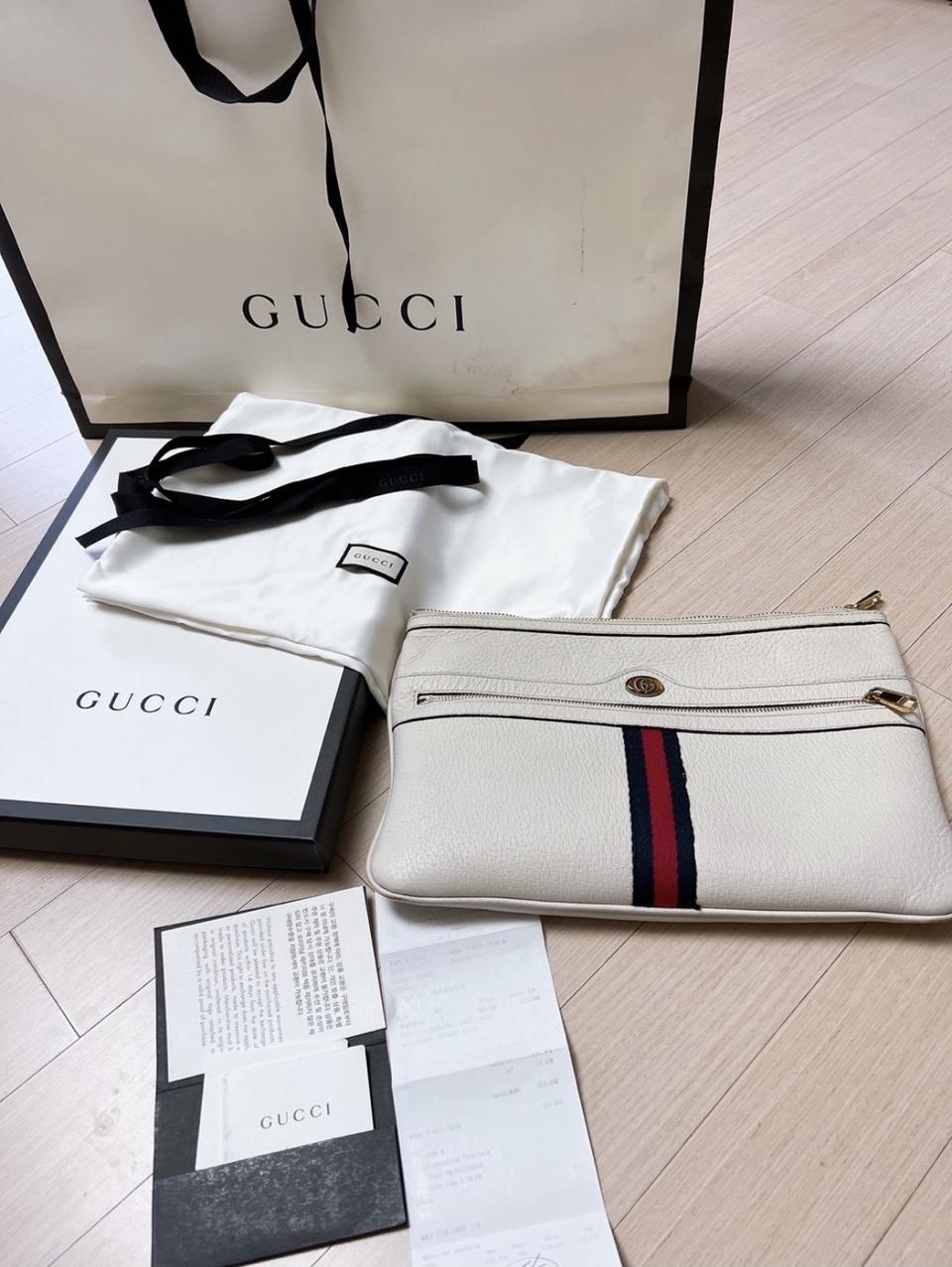 [백화점판] 구찌 오피디아 클러치