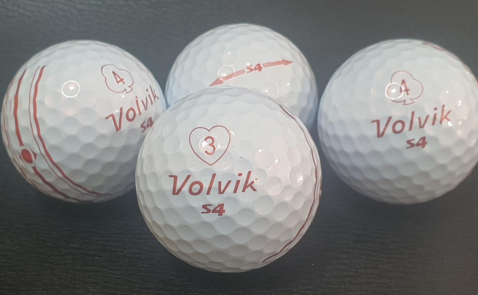 볼빅 S4 4피스 우레탄커버 A+급 로스트볼 20개 골프공