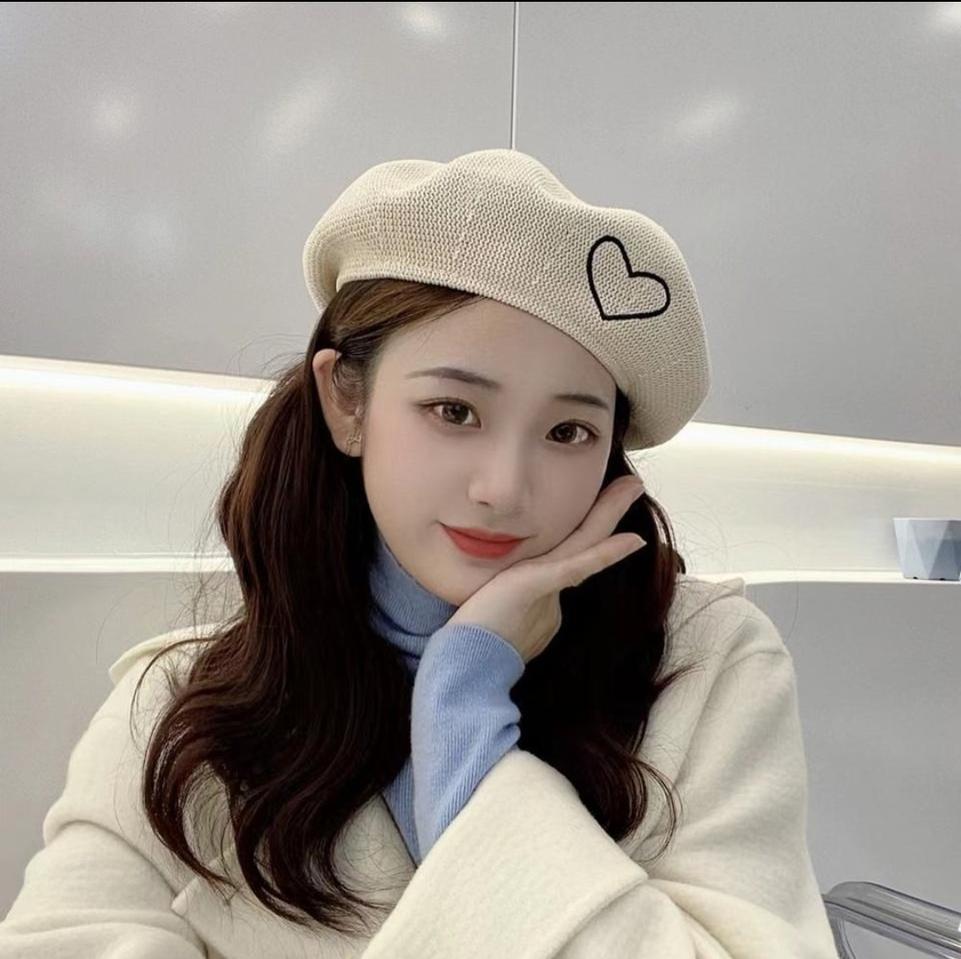 특가..하트 베레모