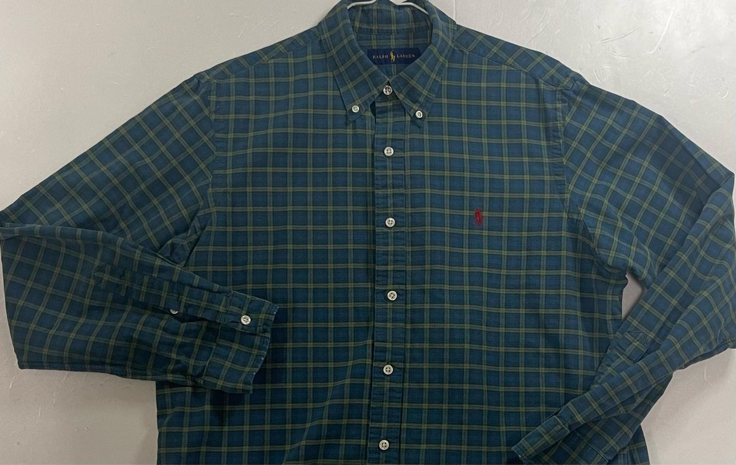 폴로랄프로렌 체크 남방