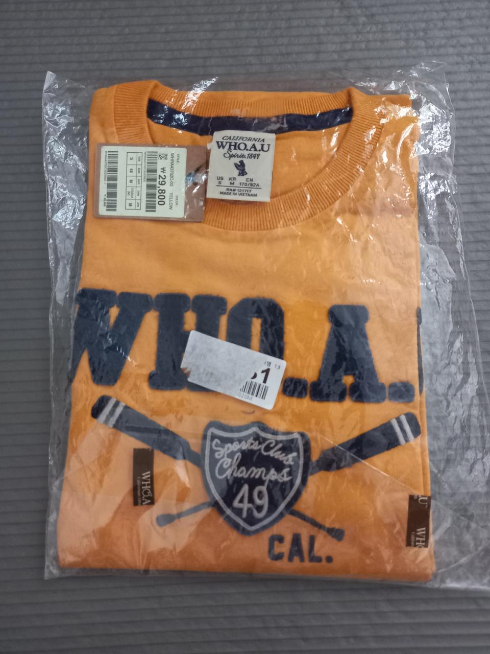 후아유 패치 티셔츠M