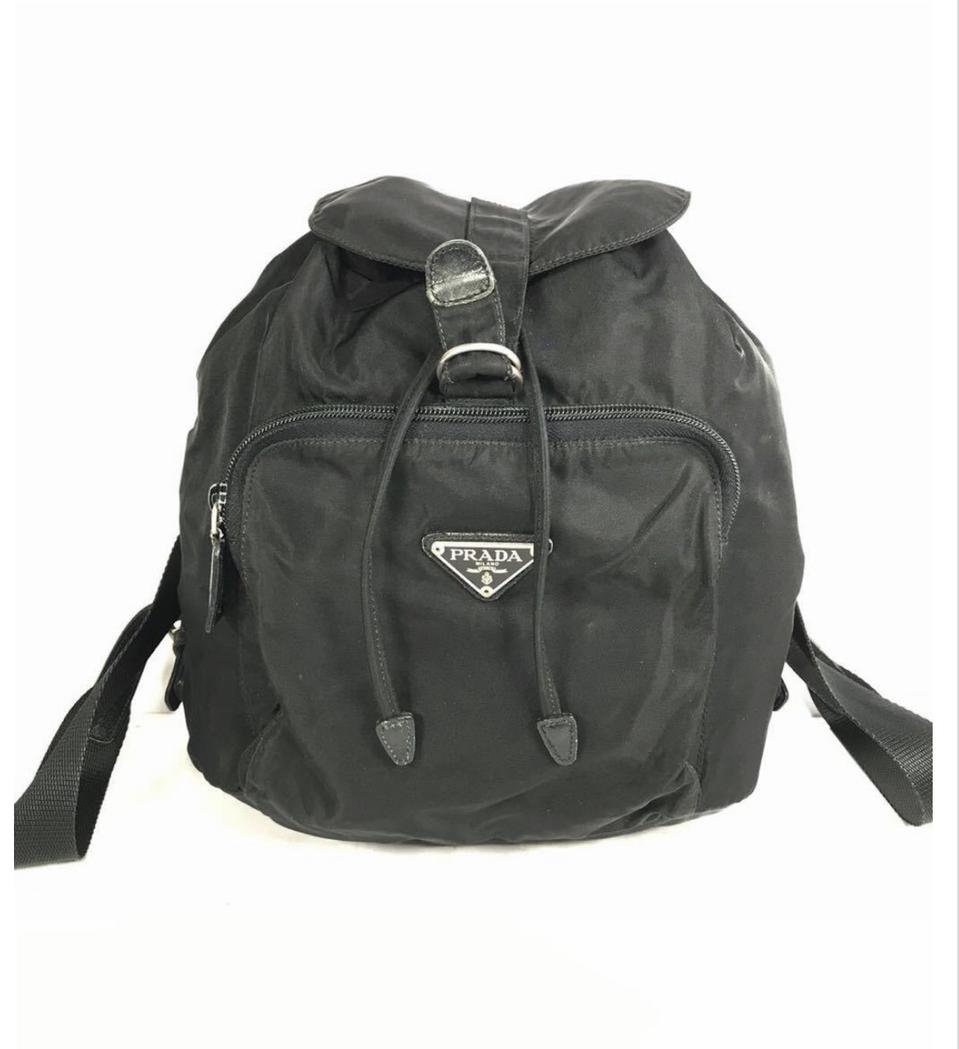 프라다 가방(백팩 블랙)