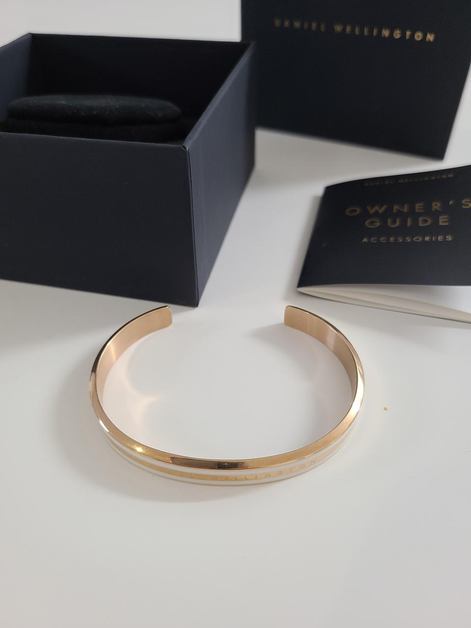 [새상품] 다니엘웰링턴 로즈골드 슬림팔찌