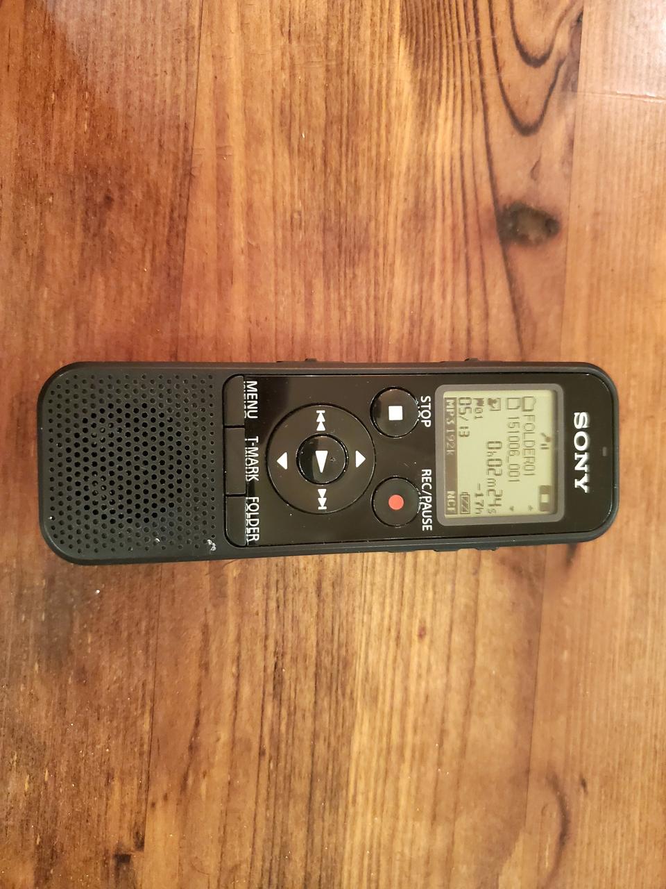 소니 소형 음성 녹음기 LCD-PX440 판매