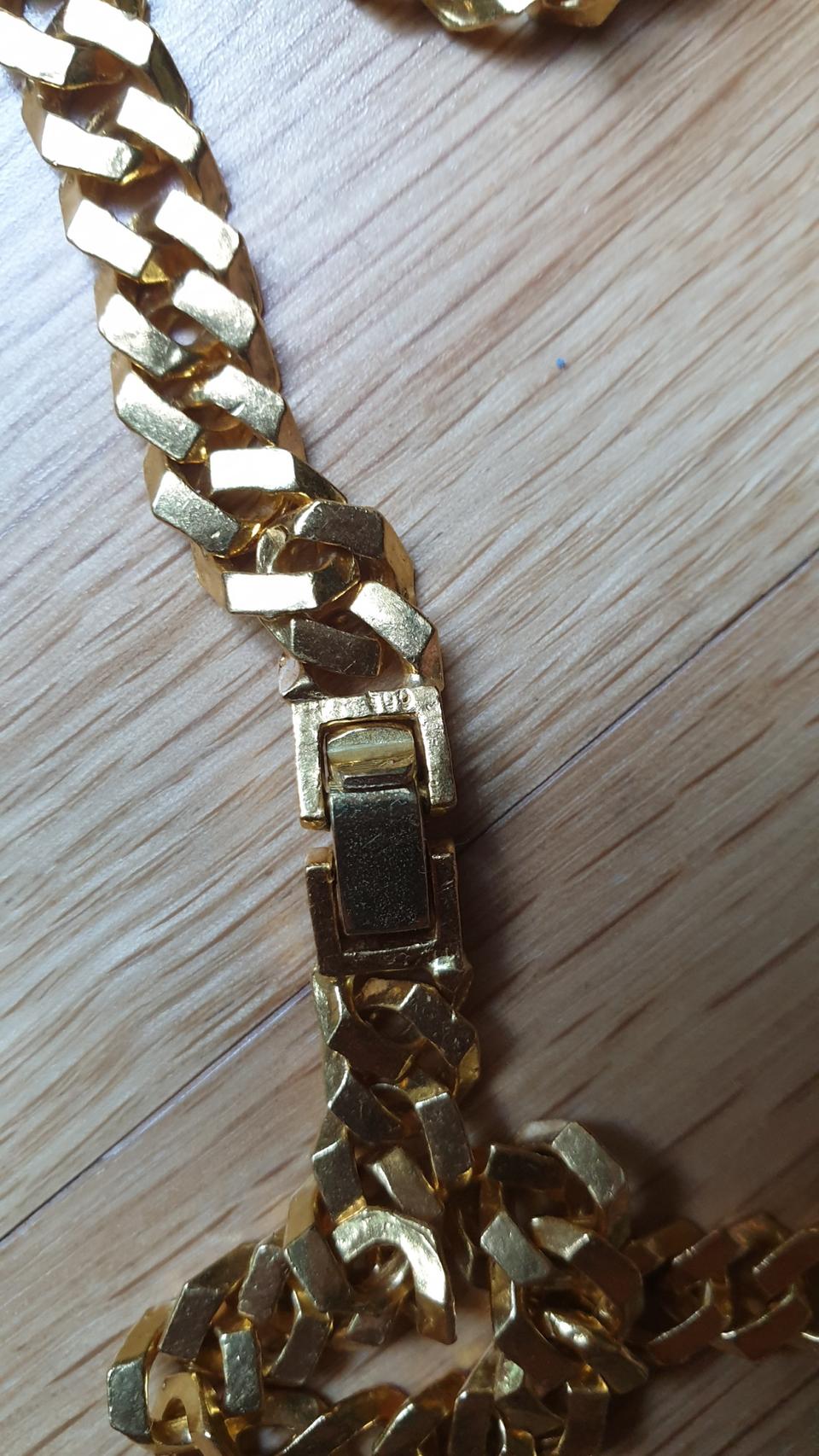 순금 20돈 팔각체인 목걸이 50cm