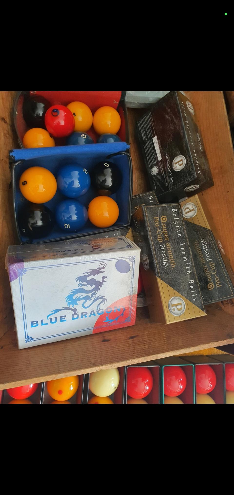 당구공 미사용5박스 그외 당구용품