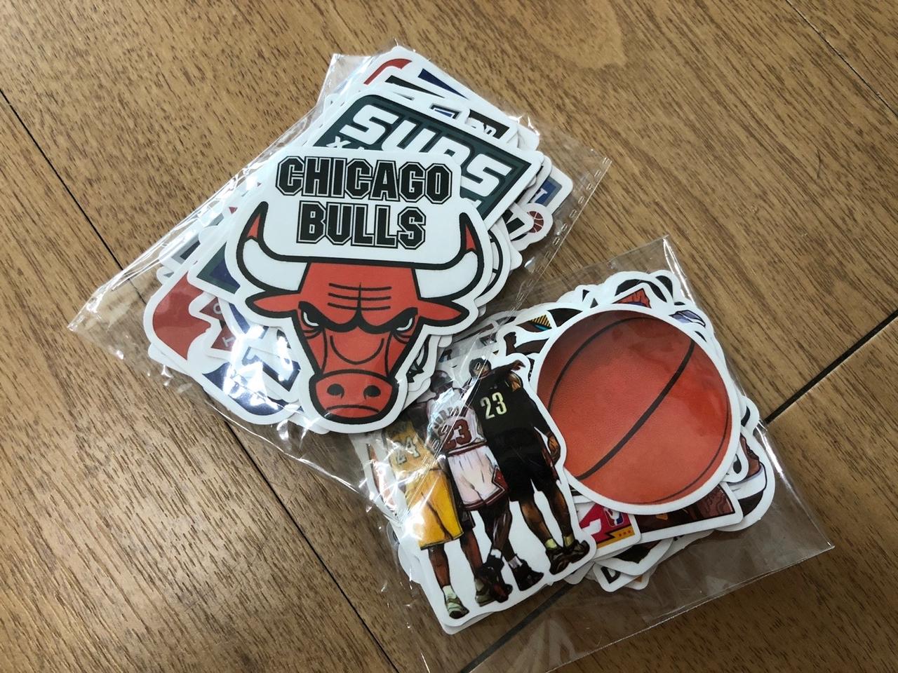 농구 스티커 50장