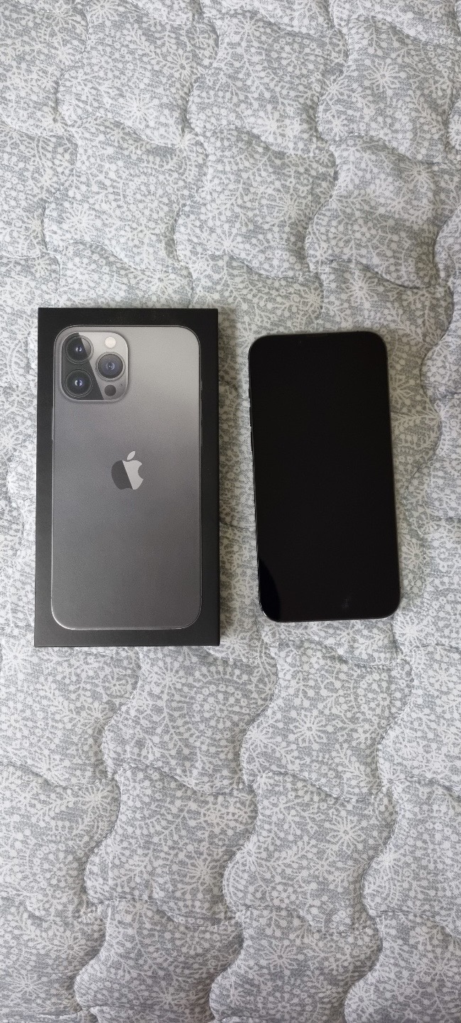 아이폰 13 프로맥스 그래파이트 128GB 배터리효율98