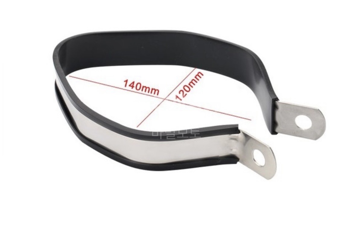 머플러 밴드 브라켓 반도 원형 요시무라 아크라포빅