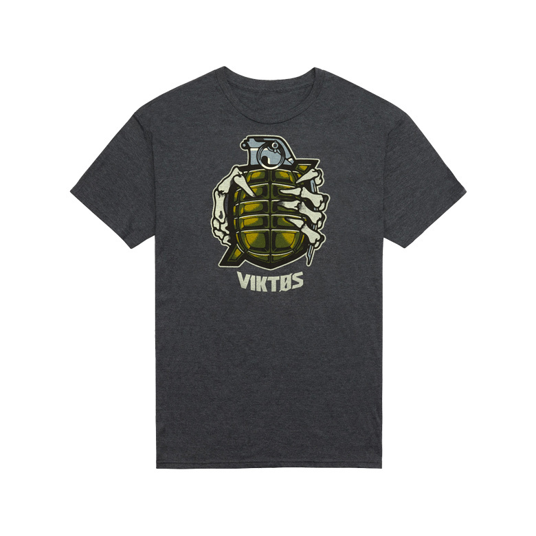 빅토스 그라나타 티셔츠( 차콜헤더)